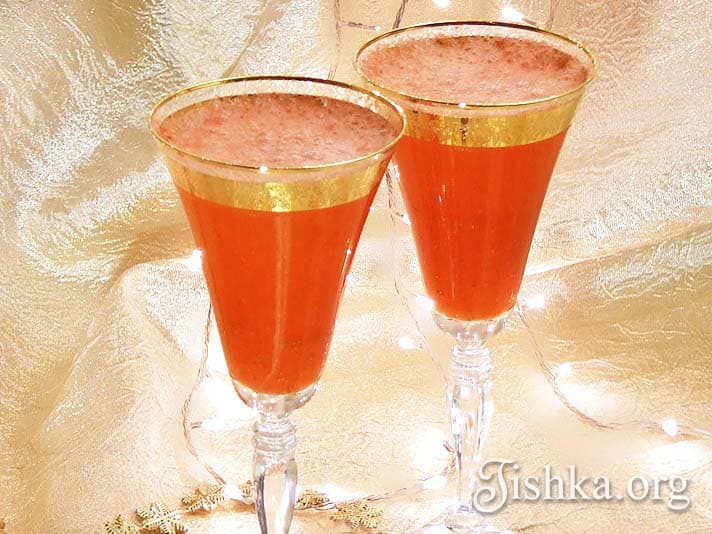 Коктейль "Россини" - пошаговый рецепт с фото